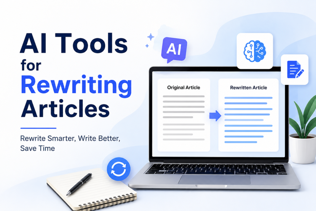 AI Tools for Rewriting Articles