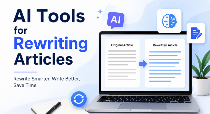 AI Tools for Rewriting Articles